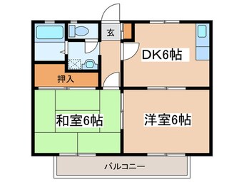 間取図 ハイツアザレア