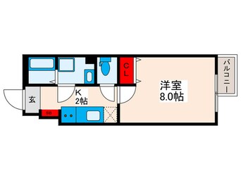 間取図 グランカーサ田端