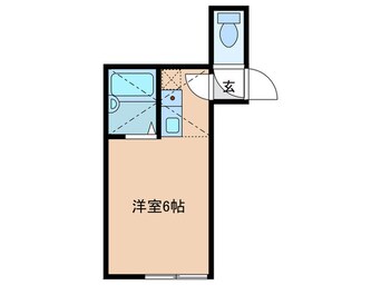 間取図 フォンターナ相模大野