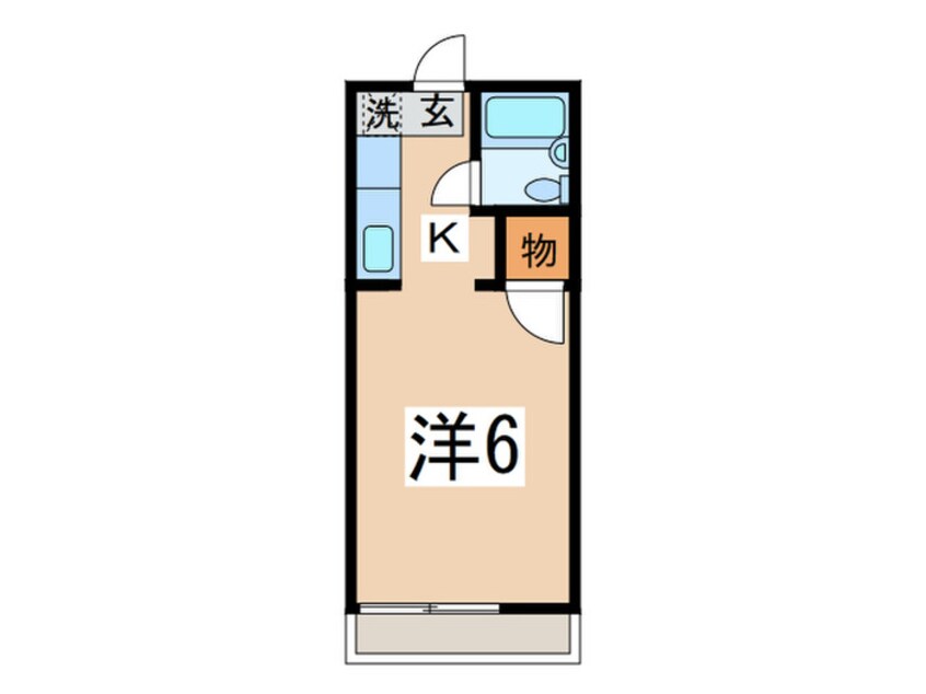 間取図 メゾン篠原