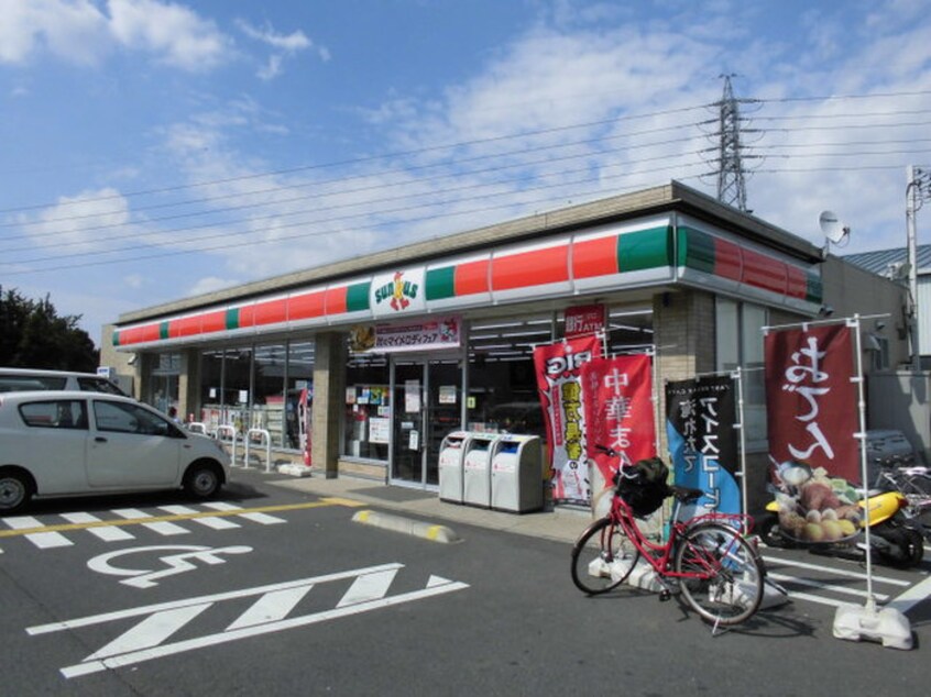 サンクス 朝霞幸町店(コンビニ)まで403m パ－クサイド朝霞Ａ