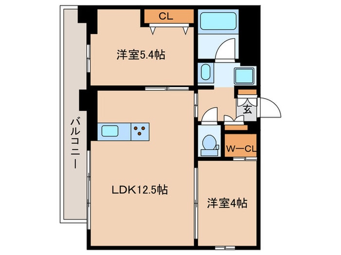 間取り図 S-RESIDENCE王子enable