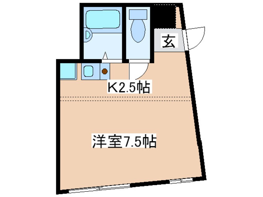 間取図 オ－ドリ－ビル