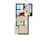 グランクオール柴又 1Kの間取り
