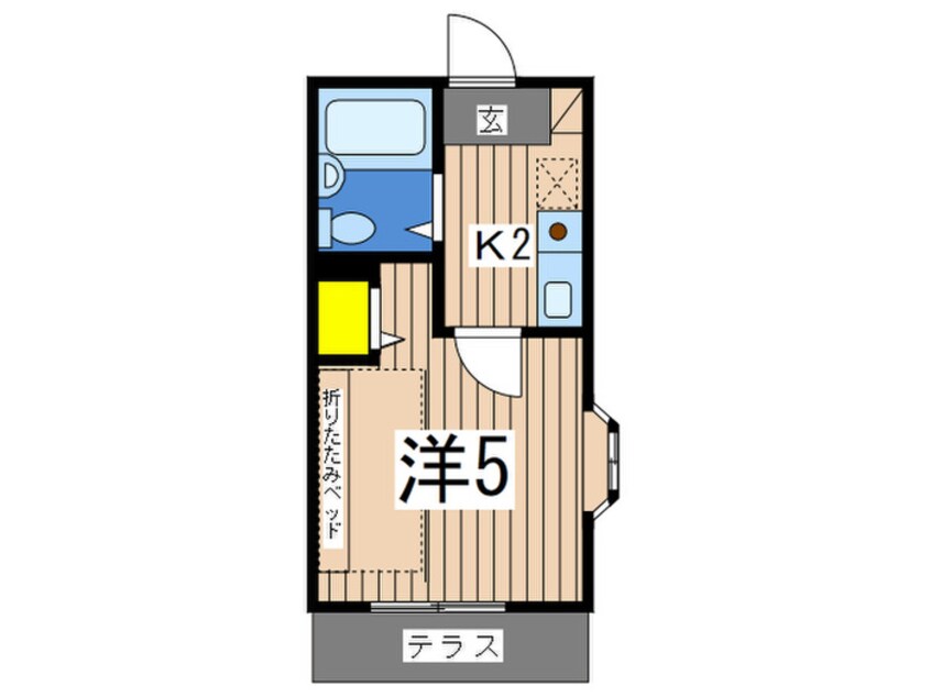 間取図 Ｃｈｅｒｒｙ　Ｈｅｉｍ