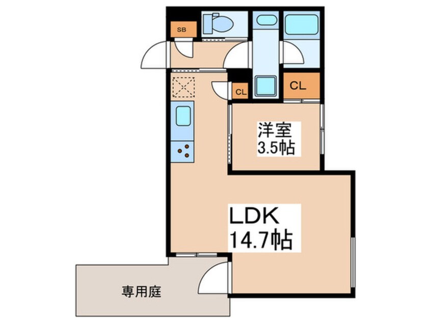 間取図 Gran Duo Shimokitazawa13