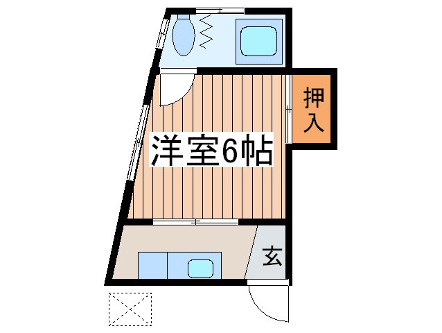 間取り図 山口アパート