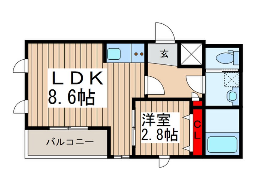 間取図 Ｍ＆Ｍ