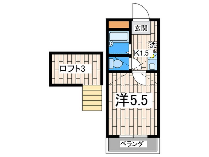 間取図 ドアボ－ジュ
