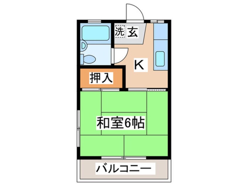 間取図 ＴＲハイツ小川