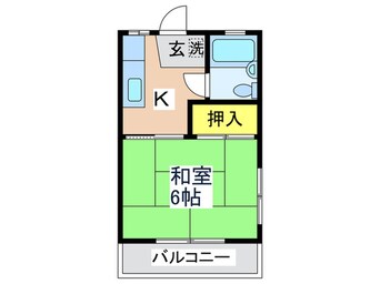 間取図 ＴＲハイツ小川