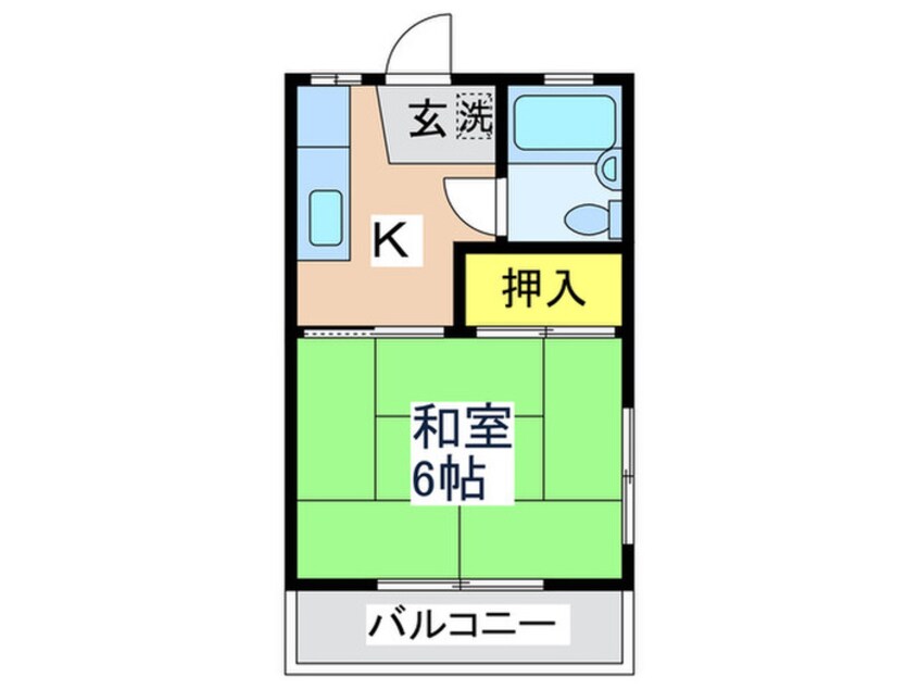 間取図 ＴＲハイツ小川