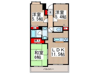 間取図 パークシティガーデン