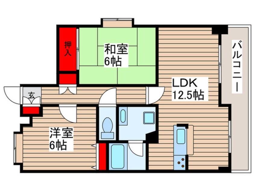 間取図 パークシティガーデン