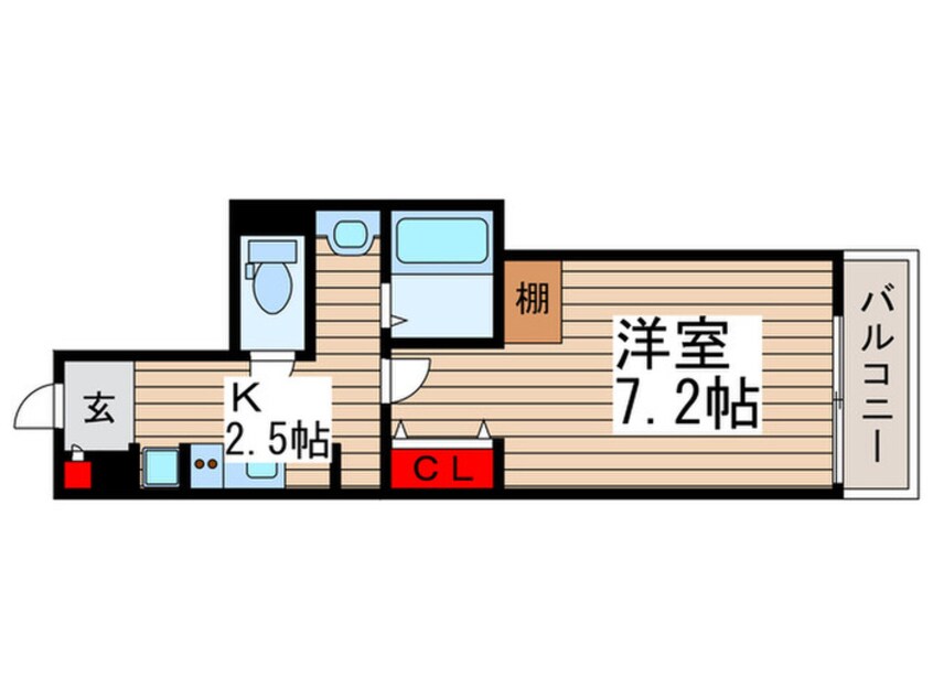 間取図 アジュール新秋津