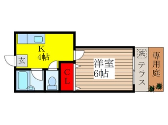 間取図 吉井荘