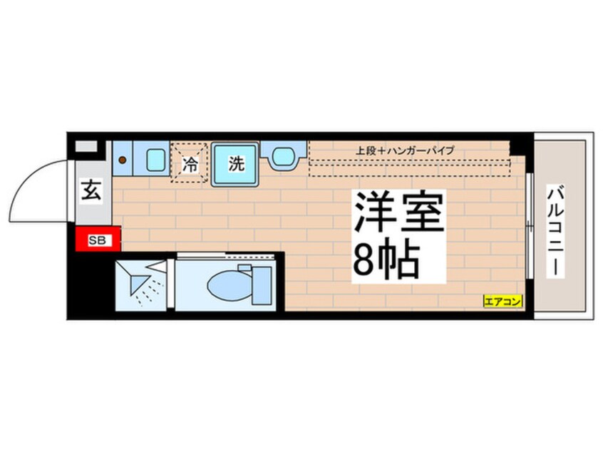 間取図 プラザ・ドゥ・ダフネ南砂町
