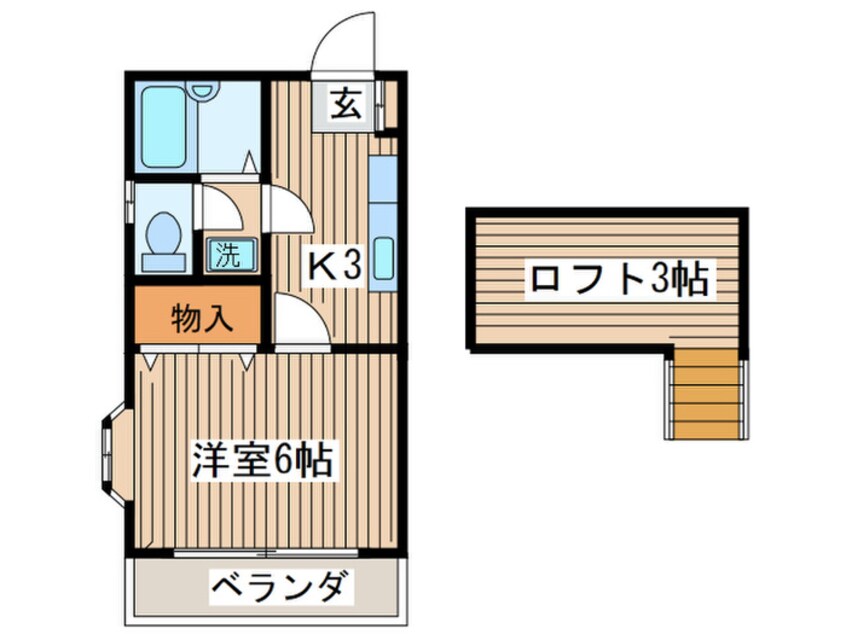 間取図 ハウスつくしんぼ