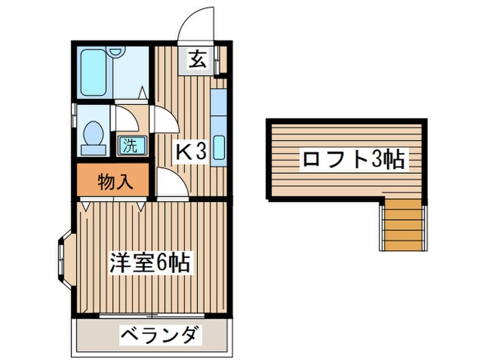 間取り図 ハウスつくしんぼ