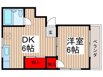 間取図 秋元マンション