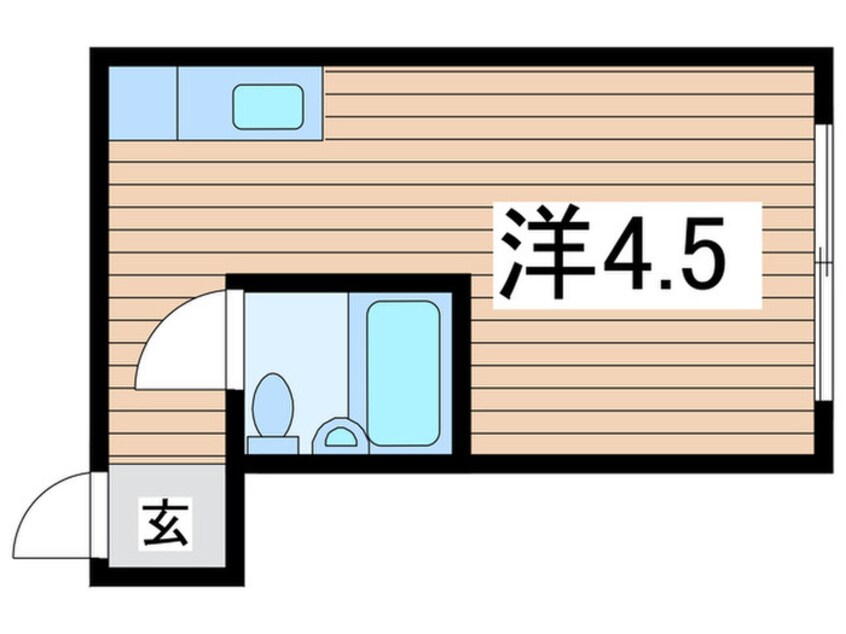 間取図 ハイツ京王ランド