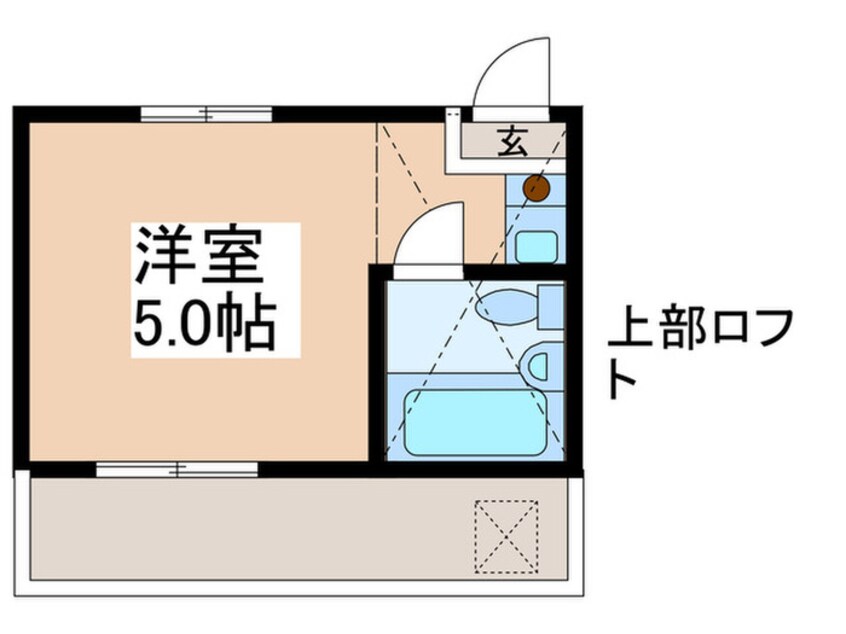 間取図 陽光ハイム北砂