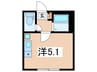 Kalio妙蓮寺 1Rの間取り