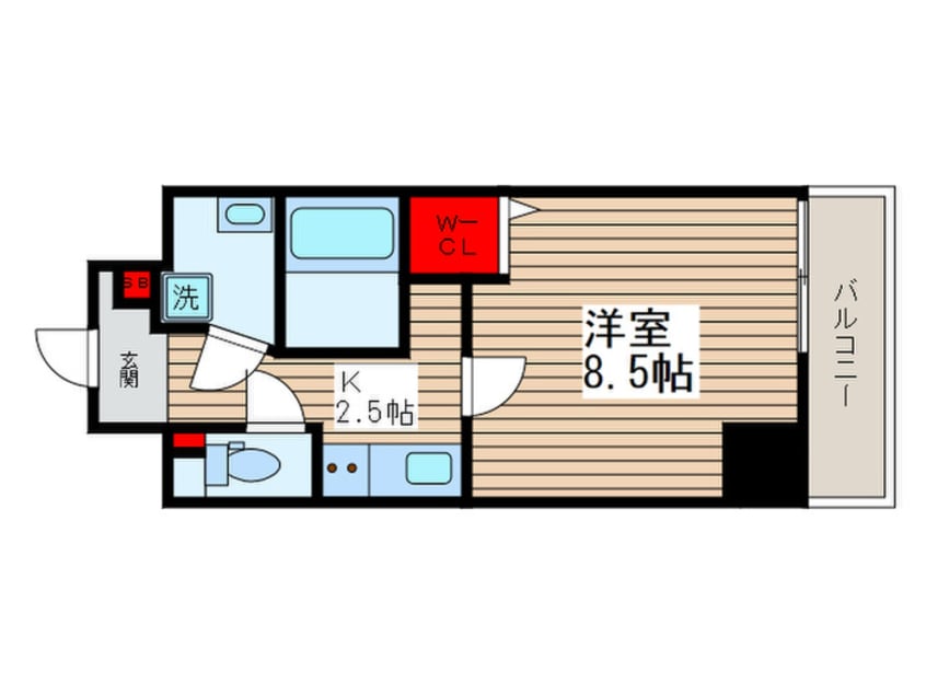 間取図 ユリカロゼ篠崎駅前