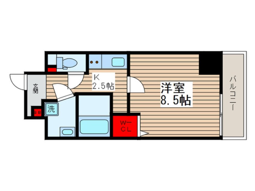 間取図 ユリカロゼ篠崎駅前