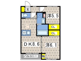 間取図 アルカンシェル