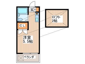 間取図 サンプレイス東大和