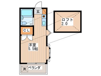 間取図 サンプレイス東大和