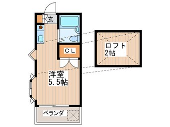 間取図 サンプレイス東大和