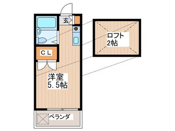 間取図 サンプレイス東大和