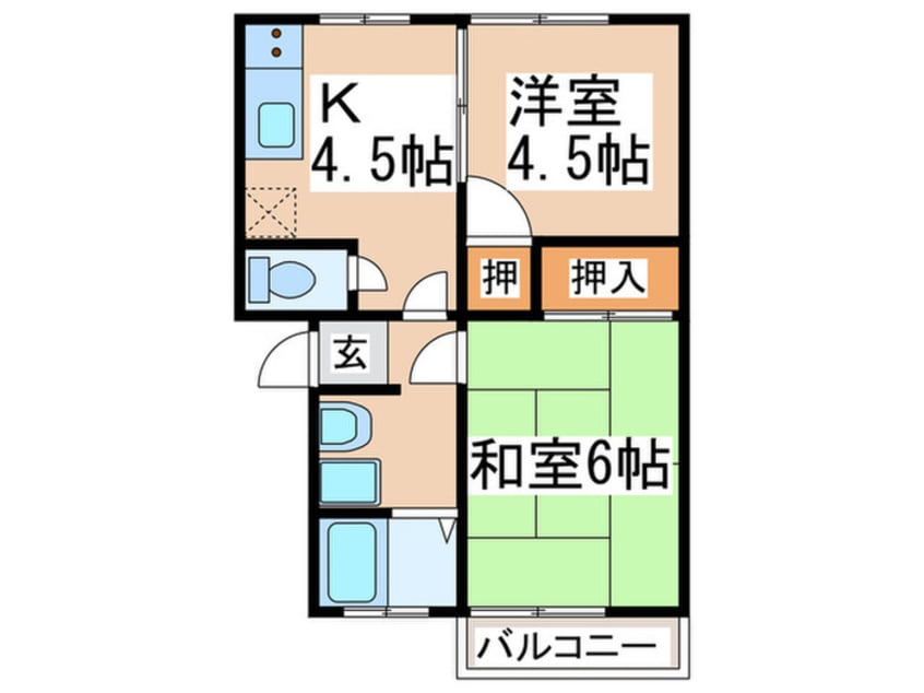 間取図 ドルフ柏陽