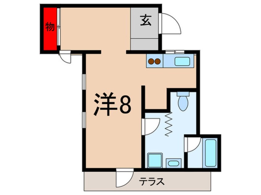 間取図 エスポワ－ル