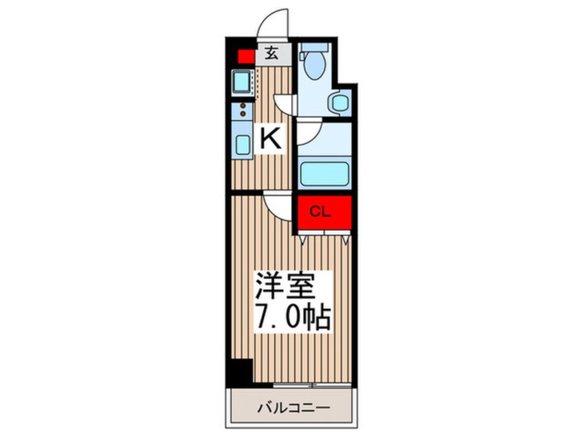 間取図 アルファコート西川口13