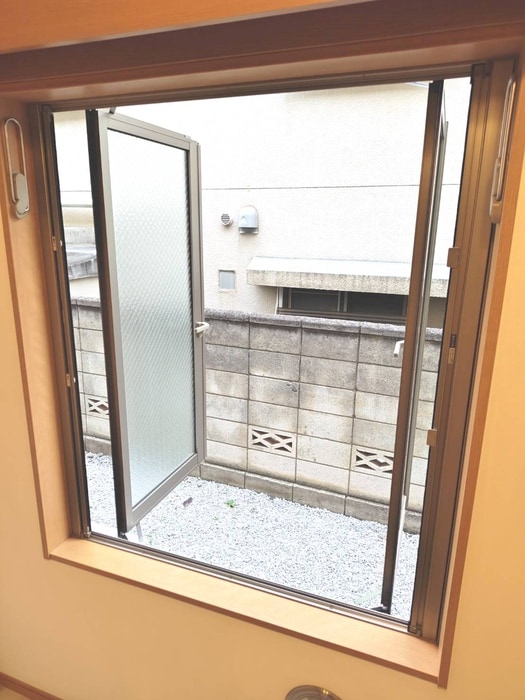 室内からの展望 ハウスルピナス