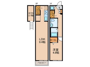 間取図 エクセラン旭町