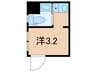 RPレジデンス早稲田 1Rの間取り