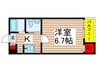 グレイス八千代台 1Kの間取り