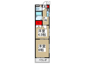 間取図 ヌ－ベルＴ・Ｋ