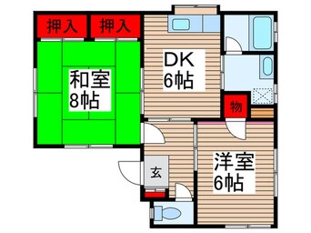 間取図 西沢ハイツ