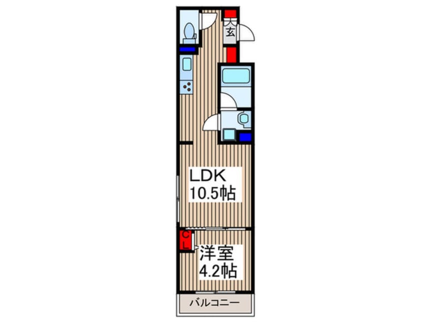 間取図 ローレル