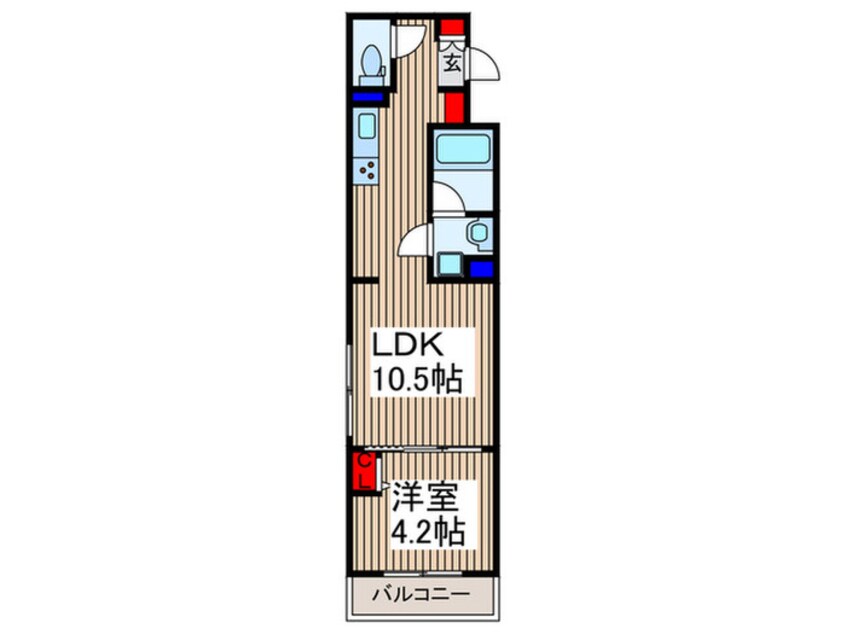 間取図 ローレル