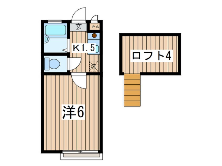 間取図 シャトレ中央林間