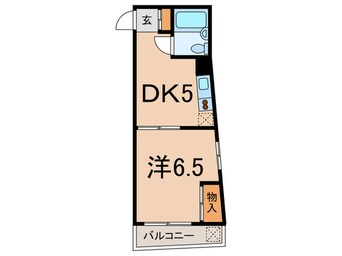 間取図 コーポハックベリー