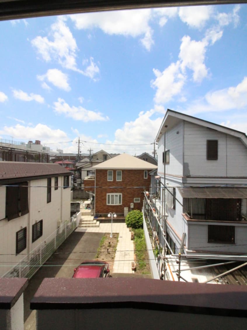 室内からの展望 コーポハックベリー