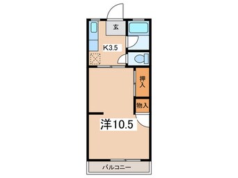 間取図 ポルシェ玉川学園