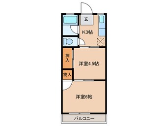 間取図 ポルシェ玉川学園